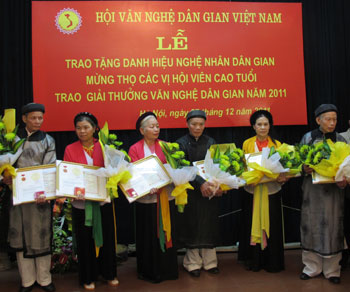Nine additional craftsmen conferred with title
